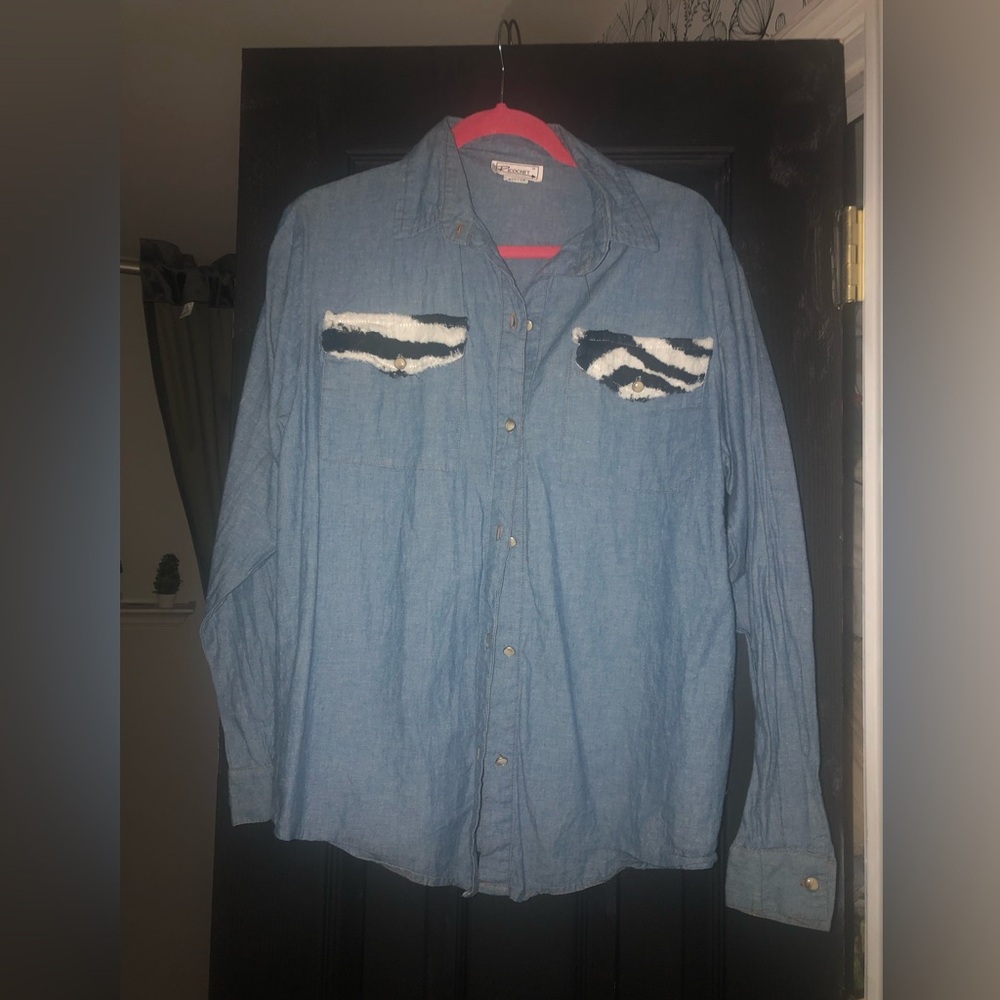 Denim shirt